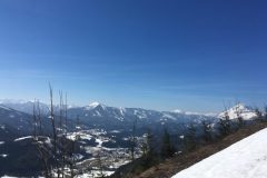 Skitour Hennesteck, Panorama