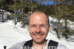 Skitour Gemeindealpe, Selfie mit kurzen Ärmeln
