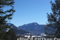 Skitour Gemeindealpe, Blick in die Berge