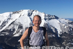 Skitour Gemeindealpe, Selfie vor dem Ötscher
