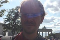 In Berlin vor dem Potsdammer Tor