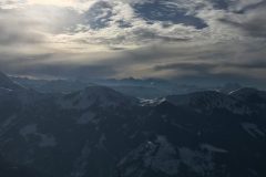 Blick über die Berge