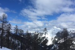 Blick auf einen Gipfel