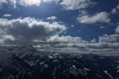 Blick über die Gipfel