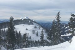 Annaberg Tirolerkogel, Blick in die Schneelandschaft