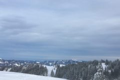 Annaberg Tirolerkogel, Blick über die verschneiten Berge