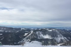 Annaberg Tirolerkogel, Blick über die verschneiten Gipfel