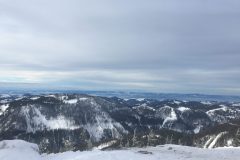 Annaberg Tirolerkogel, Blick über die verschneiten Gipfel