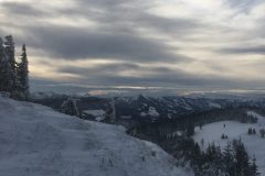 Annaberg Tirolerkogel, Blick über die verschneite Landschaft